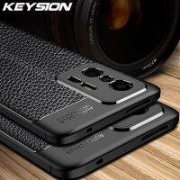 KEYSION เคสกันกระแทกสำหรับ Xiaomi Mi 11T 11T Pro 5G หนังเนื้อซิลิโคนโทรศัพท์สำหรับ Xiaomi Mi 10T Pro 10T Lite 5G