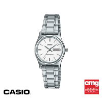 [ของแท้] CASIO นาฬิกาข้อมือ UNISEX ANALOG GENERAL รุ่น LTP-V006D-7B2UDF WHITE นาฬิกา นาฬิกาข้อมือ นาฬิกากันน้ำ สายสแตนเลส