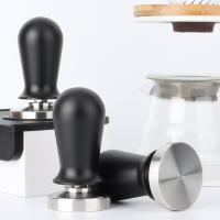 Coffee Tamper Pressure 51mm 53mm 58mm for Coffee and Espresso Mat Powder Hammer Tampers Portafilter Coffeeware Milk Cup