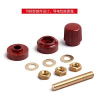 Original full copper terminal copper grounding column inverter lithium battery connector welding machine terminal M6/8/10MM Selected Brass