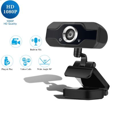 ZZOOI New Webcam 1080P Full HD Camera Web Cam with Built-in Microphone Desktop PC Laptop Computador for Live Video Conferencia Work