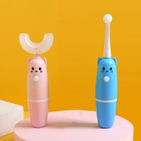 ✔✈∋ Practical Electric Toothbrush IPX5 Waterproof Ultrasonic Tooth Brush Replaceable Brush Cartoon Toothbrush for Oral Care Cleaning