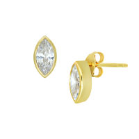 A.CEMI Marquis Stud Earring