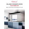 (Pm For Details) Firenzzi - FCH-9015 Island Hood / Cooking Hood / Cooker Hood / Rubine Hood / Teka Hood / Stainless Steel Hood. 