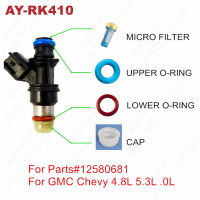 40เซ็ตหัวฉีดน้ำมันเชื้อเพลิงชุดซ่อมสำหรับหัวฉีด FJ10066ชุดสำหรับบูอิคเชฟโรเลต Pontiac 2000-2005สำหรับ AY-RK410