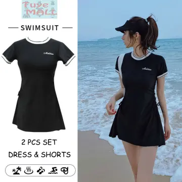 Shop Swimming Dress For Women Korea Style online - Jan 2024