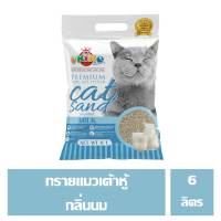 OKIKO CAT LITTER ทรายแมว เต้าหู้  ขนาด 6 ลิตร (กลิ่น นม)