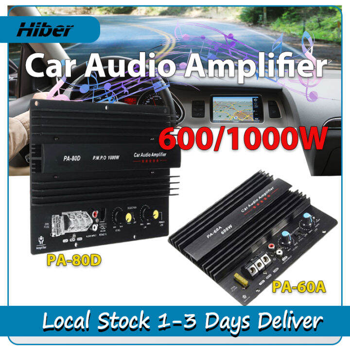 12V 600w 1000w home car audio power amplifier mono home for Cars Amplifier Subwoofer universal
