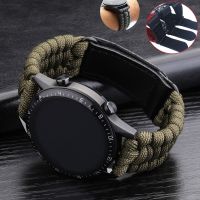 【CC】 Outdoor Sport Braided Band for 3/4 40mm 44mm Classic 46mm 42mm Huewei 2E