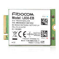 Fibocom L830-EB บัตร WWAN สำหรับ T Hink P AD X280 T480 T580 P52s T490s L580 T490 T590 P53s L490 L590 01AX761