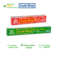 Màng bọc thực phẩm Asahi Wrap xuất xứ Nhật Bảnnhựa PVDC an toàn sức khỏe