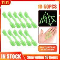 【YD】 10-50pcs Night Fishing Float Holder Effect Tackle Accessory Stick Clip Card