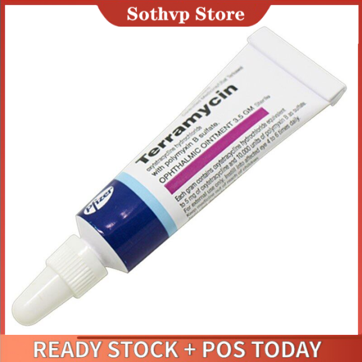 Terramycin eye ointment for cats and dogs 3.5g Lazada PH