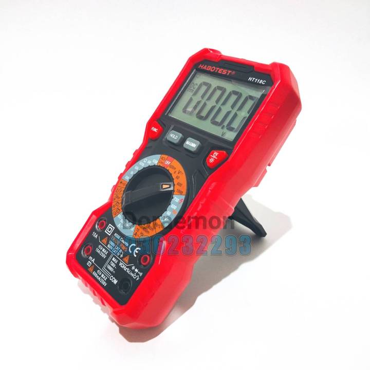 habotest-ht118c-new-2020-จอ-led-digital-multimeter-มิเตอร์วัดไฟดิจิตอลมัลติมิเตอร์-มิเตอร์ดิจิตอล-เครื่องมือวัดไฟดิจิตอล-มัลติมิเตอร์ดิจิตอล