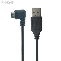 USB Cable 2.0 Type A Male to Micro USB Right Angled Data Charge Micro Cable for Call Phone Tablet 0.25m 1.5m