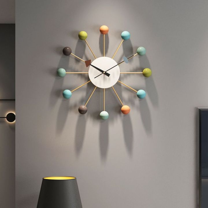mzd-แสงนาฬิกาติดผนังห้องนอน-ห้องนั่งเล่น-ที่ทำงาน-ห้องครัว-สไตล์นอร์ดิกแฟชั่นหรูหรา-jam-bandul-เครื่องสร้างบรรยากาศอย่างง่ายนาฬิกาแขวนผนังที่สร้างสรรค์ติดผนัง