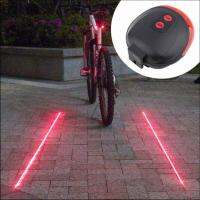 Light LED Safe Wasafire MTB Road Rear Taillight Lamp 5 LED+2 Laser Line Bicycle reflector Cycling Bike Safety Warning Night Ridi Medicine  First Aid S