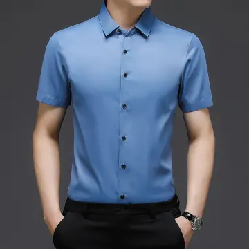 Mens Smart Short Sleeve Shirts ราคาถูก ซื้อออนไลน์ที่ - พ.ย. 2023