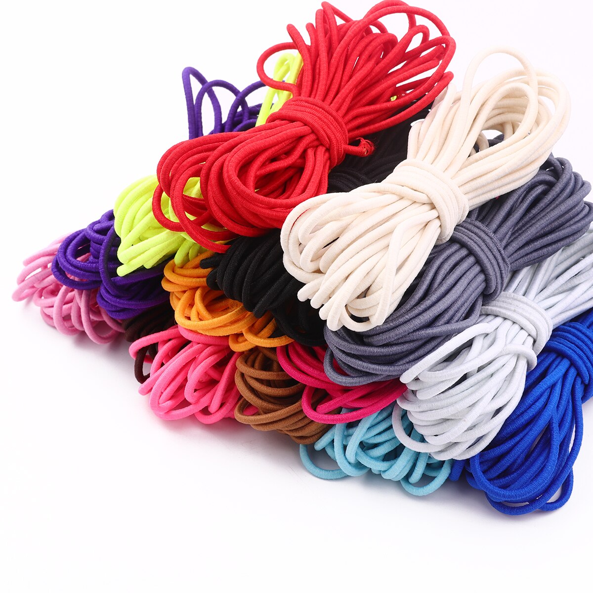2M/5M Strong Stretchy Elastic String Thread Cord Findings DIY Jewelry Chain 3mm 