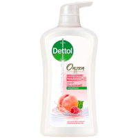 LeeMert เจลอาบน้ำ เดทตอล Dettol 450ML สบู่เหลว ชำระผิวกาย เดตตอล ออนเซ็น โมโมะ ราสเบอร์นี่ ขนาด 450 มล.