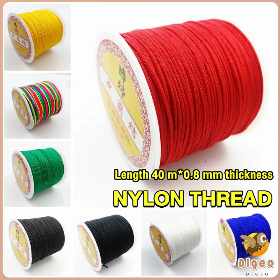 40-50M Cord Nylon Beading String Thread for DIY Jewelry Making