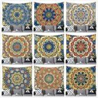 [COD] Ethnic style mandala geometric cross-border supply factory brushed cloth tapestry wall hanging picture G156