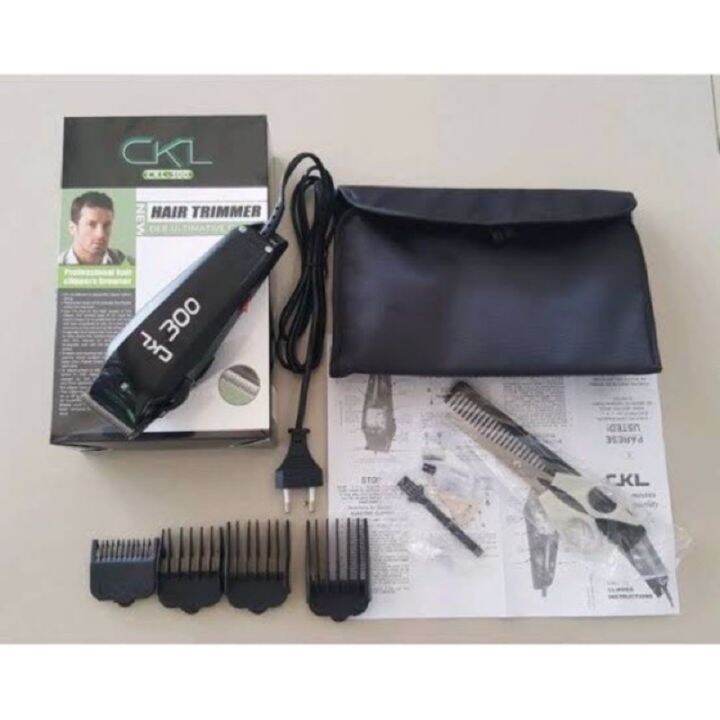 np-cklปัตตาเลี่ยนมีสายพร้อมใช้งานอุปกรณ์ครบชุดรุ่นckl-300-ราคาถูก-พร้อมส่ง-ที่ตัดผม-อุปกรณ์ตัดผม-แต่งผม