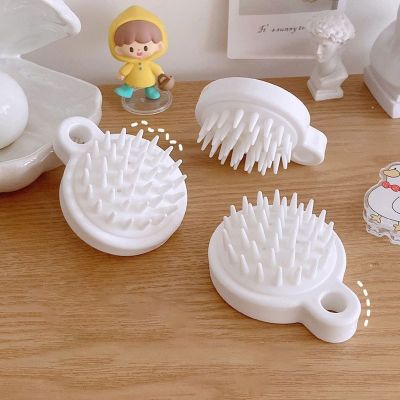 Silicone Shampoo Head Scalp Massage Brush Silicone Body Brush Hair Washing Comb Bath SPA Shower Brush Massage Brush Hair Brush