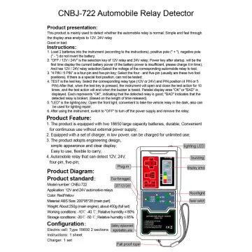 Automotive relay tester - DIAG AUTO.COM 