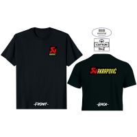 Fashion เสื้อยืด RACING เสื้อซิ่ง [COTTON 100%] [AKRAPOVIC] Tee