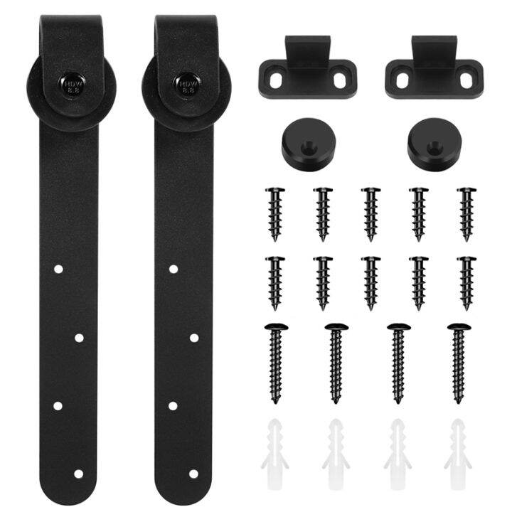 Sliding Barn Door Hardware Kits Top Mounted Hanging Rail Hanger Track