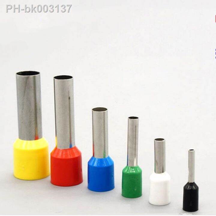 ♀ E6012 tubetype terminal needle type preinsulated wiring terminal