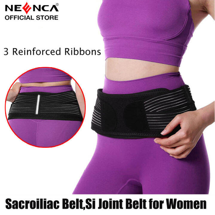 NEENCA SI Joint Belt with Three Reinforced Ribbons Sacroiliac Brace