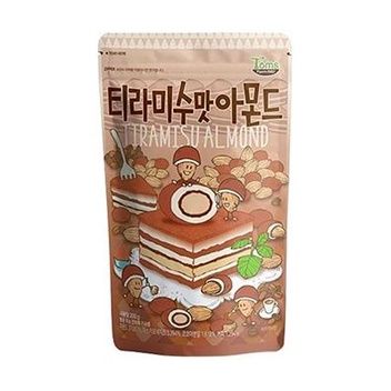 📌 Gilim Toms Farm Korean Seasoned Almonds Toms Tiramisu Almond 200gm (จำนวน 1 ชิ้น)