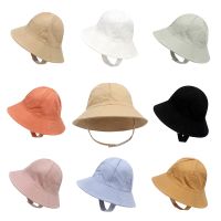 Summer Baby Bucket Hat Kids Cap Beach Accessories Baby Sun Hat for Boys Girls Panama Hat Fisherman Children Cap for 3M-6Y