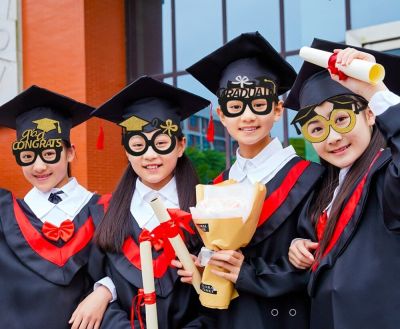 แว่นตาจบการศึกษา แว่นตาแฟนซี แว่นตางานปาร์ตี้  พร้อมส่งในไทย