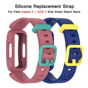 Strap Band for Fitbit Ace 3 Replacement Silicone Kids Wristband Watch  Bracelet