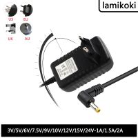 ❈◘❆ DC Elbow Interface 6V 9V 12V 15V 18V 24V 1A 1.5A 2A L Type Hole Power Adapter 4.0x1.7 plug