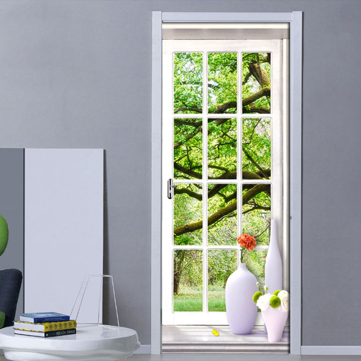 3d-scenery-outside-the-window-door-stickers-european-style-wall-sticker-for-bedroom-living-room-landscape-waterproof-decals-3d