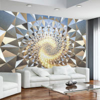 Custom Photo Wallpaper 3D Stereo Embossed Gold Metal Pattern Wall Painting KTV Bar Clubs European Style Large Mural Wall Papers