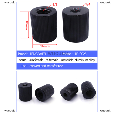 wucuuk 1ชิ้นกล้องสกรู1/4เพื่อ M4 M5 M6 M10 M8 3/8แปลงสกรูตัวเชื่อมต่อขาตั้งกล้อง