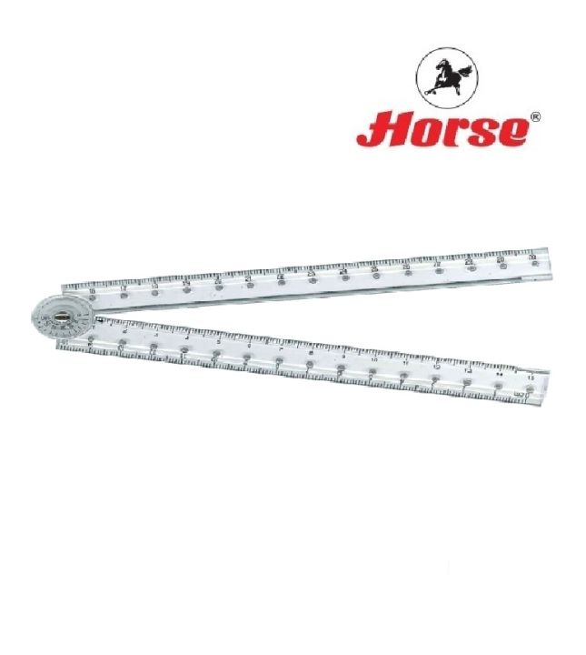 horse-ตราม้า-ไม้บรรทัดพับได้h-1719-จำนวน-1-อัน-คละสี