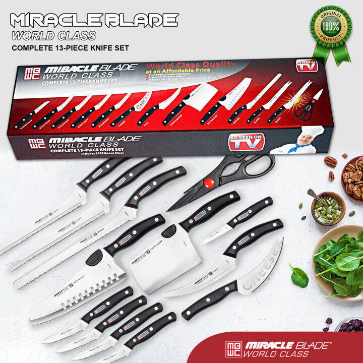 Miracle Blade World Class 13 Piece Knife Set | Lazada PH