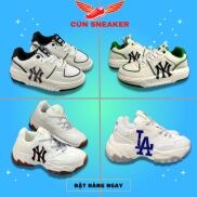 Giày thể thao MLB NY Chunky Liner, MLB đế nâu, LA xanh chuẩn sc Full Box