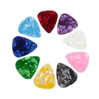 10ชิ้นตัวกวนปิ๊กกีตาร์ Plectrum ไฟฟ้าเซลลูลอยด์กีตาร์เนื้อเรียบเบสอะคูสติกไฟฟ้ากีตาร์อุปกรณ์