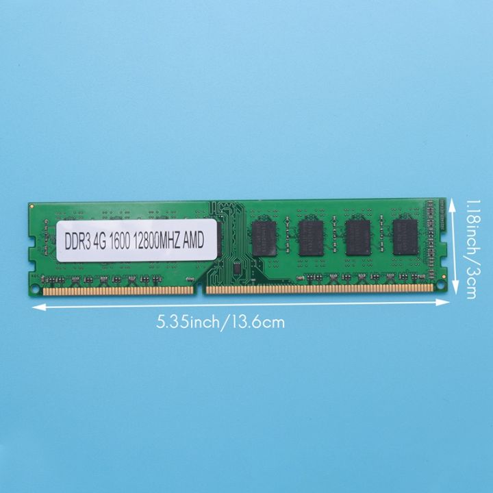 ddr3-4gb-memory-ram-pc3-12800-1-5v-1600mhz-240-pin-desktop-memory-dimm-unbuffered-and-non-ecc-for-desktop-amd-motherboard