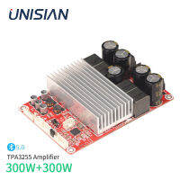 UNISIAN TPA3255เครื่องขยายเสียงที่มีบลูทูธ5.0ไฮไฟ Class-D สเตอริโอ2.0ช่องเครื่องขยายเสียงพลังงานสูงคณะกรรมการ