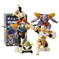 ของเล่นโมเดลฟิกเกอร์สะสมพีวีซี5ชิ้น/เซ็ตดราก้อนบอล Ginyu Force Ginyu Jeice Burter Recoom Guldo PVC