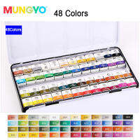 Munuka MWPH สีน้ำสีเข้มแบบมืออาชีพ,สี12/24/48กล่องเหล็ก