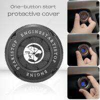 Proton Car Practical Decorative Accessories Engine Start/Stop Button Cover One Key Start Switch Cover Aluminum Button for All Proton Models